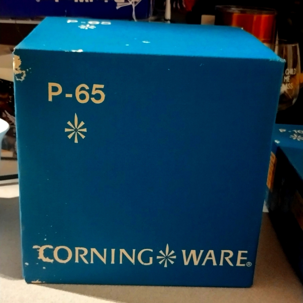 Vintage P-65 2 quart sauce maker with cover from CorningWare